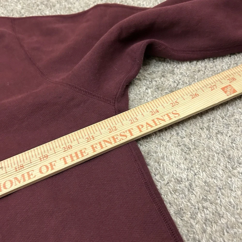Gustin Full Zip Sweater Mens 2X Red Mock Neck Heavy‎ Weight Cotton
